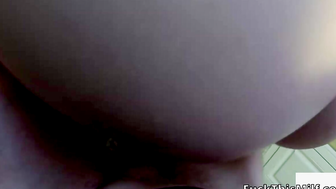 The teenager put on sexy stockings. Her juicy ass was asking for a massage. Fucked te 17