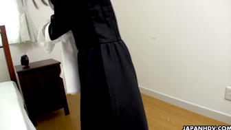 Nympho Maid Kurumi Chino Finally Fulfills Her Sex Dreams