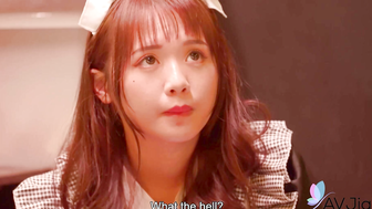 Horny Caffe Maid Wen Ruixin Controlled By A Client