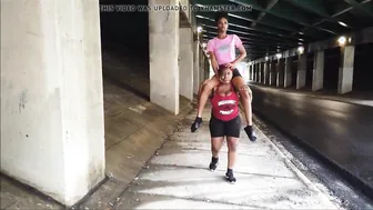 Brenda Renee ft. Bae Luxxx AMAZINGLY HOT Big Boobed Lift  Carry