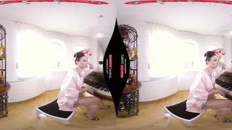 cougar Ally Style inside VR Porn