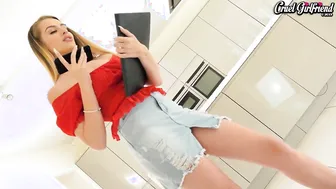 Cruel Gf humiliate sissy fagot