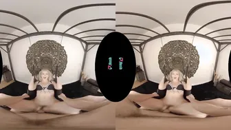 VRHUSH Goddess blonde Kay Carter wants to try out your