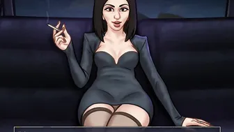 Summertime Saga-Business Metting With Bombshell Dark Hair