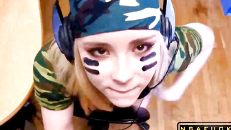 Foxy Sweetie Gets Fucked in World of Tanks part1