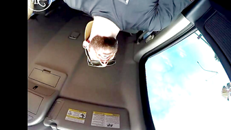 Hot Blonde Picked Up and Gives Road Head Gets Fucked 17
