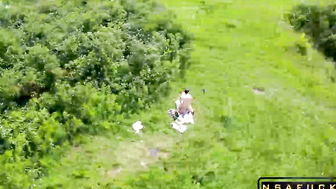 Husband uses Drone to Catch Wife Fucking