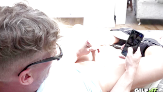 He Got Busted Plump GILF Fucks Big Cock Stud - GILFAF