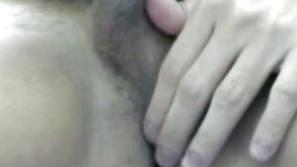 Horny Koi Masturbates Cock While Watching Porn