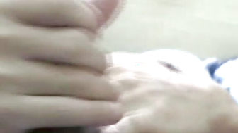 Horny Koi Masturbates Cock While Watching Porn