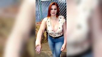 All Eyes On Big Tits Girl Abigaiil Morris