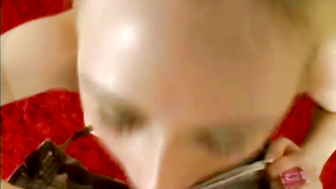 Lovable Blonde POV Casting Suck dicks