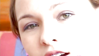 Selina 18 Playing Pussy Hard Closeup