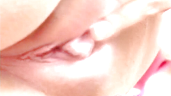 Selina 18 Playing Pussy Hard Closeup