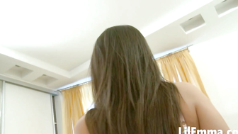 Lil Emma with perfect body Dildo and Fuck