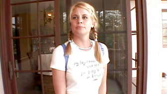 Little Summer shown pussy peeing public