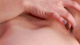 Little April Fingering and Masturbating closeup