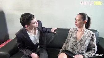 LA COCHONNE - Goddess Mom Audrey Choupa Tries Anal At