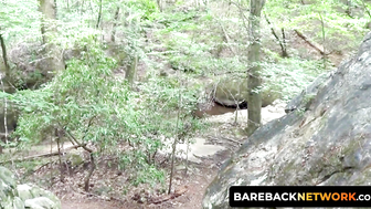 Cash Lockhart and Kyle Steele took a detour while hiking for some cock-sucking and as