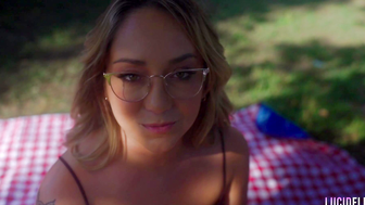 LUCIDFLIX The author with Remy LaCroix
