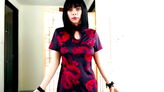 My girlfriend decided to diversify sex and dressed as a cheap whore from movies 67