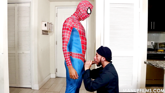 Spiderman King Cuba Rides Luis Logan Tight Asshole