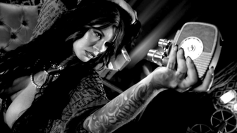 Sabien Demonia Has Black White Creative With Old 8mm Film And Camera
