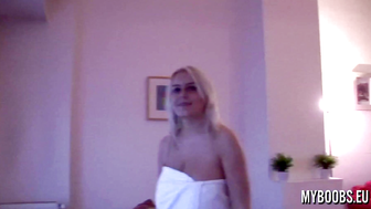 Interview During Masturbate With Busty Pamela