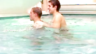 Two beautiful guys fuck in the pool by EastBoys