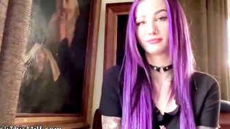 Goth Teen Squirts on Step Brothers Cock - Valerica Steele Alex Adams 8