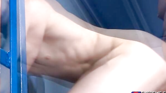 Hunky Drew Sebastion rimmed and fist fucked the greedy asshole of jock Axel Abysse