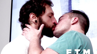 JockPussy Muscle stud Eddie Danger suckles upon wet juicy FTM Tdick