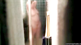 Busty Chubby Step-Mother Spies On Bathroom Fun And Gets A Surprise Creampie