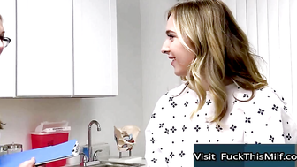 Busty Patient Gets Fertility Test In The Doctors Office 12