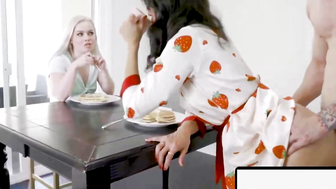 Petite Teen Haley Spades Joins The Freeuse Household of Busty Step Mom Penny Barber -