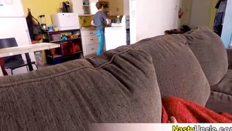 Conors kitchen chores end in a threesome