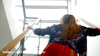 British Amateur Pornstar Fucking In Public Stairs - Lustery