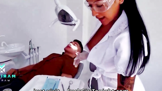 Horny dentist fucks her patient 40