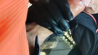 Outdoors Bj and Hand Job to Completion
