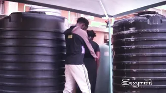 Quicke behind the tank; Ebony Snatch
