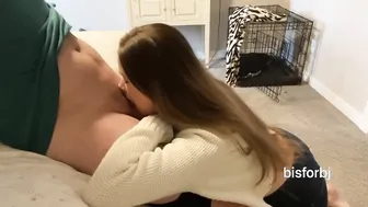 Adorable Amateur Fiance just Wanted some Cum before Running Errands