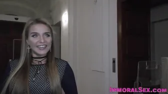 Point View porn video – Sex performance blonde into heels blows shlong