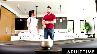 ADULT TIME  Jennifer White Teaches Seth Gamble How To Indulge In Sensual Bliss During A Tempting Nuru Massage