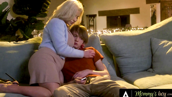 MILF Takes Control Curvy Mom Teaches Stepson How to Please Her