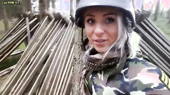 Krieg das ein Traum - Vom Soldat gefickt