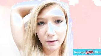 APRIL ANISTON CREAMY SNATCH AND BUTT SCREWED ROUGH