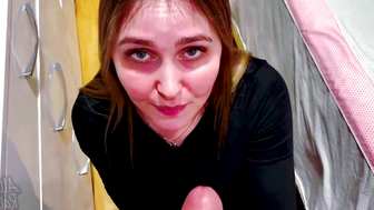 The stepmother says to her stepson - -Your penis has grown! 'Hot stepmom decided to h 3