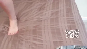 Redhead Teen's Freckled Face Gets Covered In Spunk - POV Blowjob