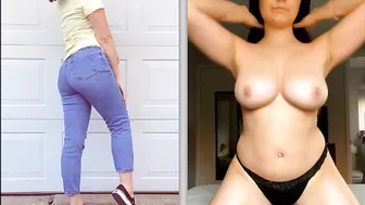 Beauty Ladies - Clothed And Undressed Slideshow #4