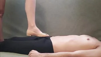 Trample porn video – Trampling - so Tasty Step on him with my Flat Shoes